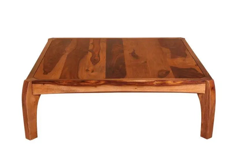 FURY COFFEE TABLE SOLID WOOD HONEY FINISH -
