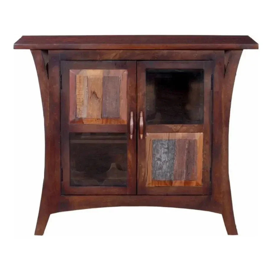 GRABO SOLID WOOD BAR FURNITURE IN WALNUT FINISH -