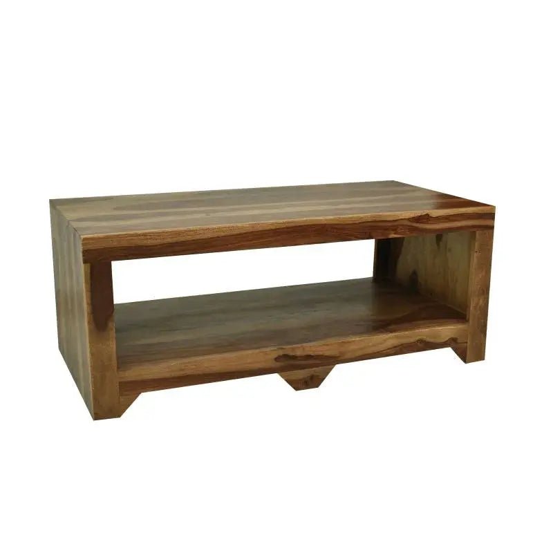 ISHA WOODEN COFFEE TABLE - Ferrowoods