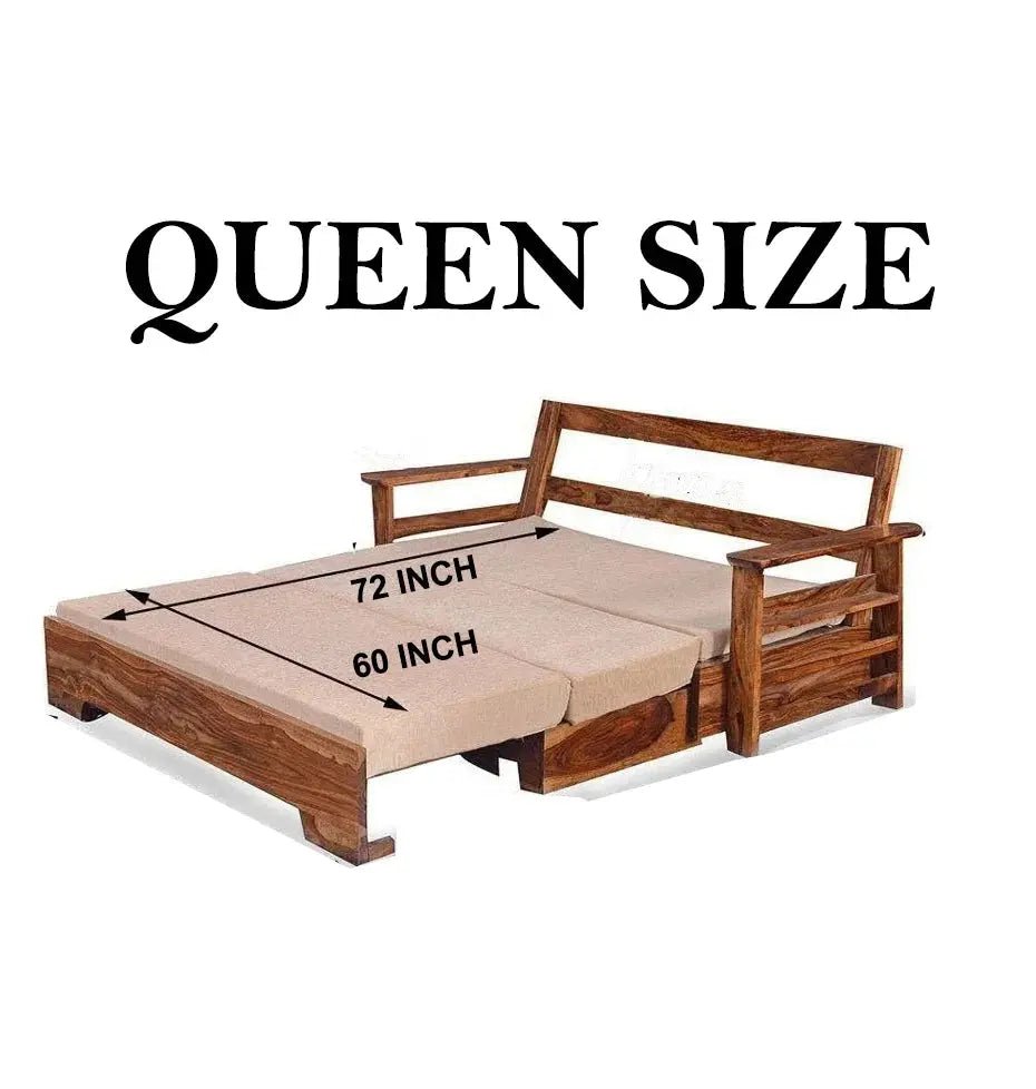 ROYO SOLID WOOD SOFA CUM BEDSOFA CUM BEDFerrowoods