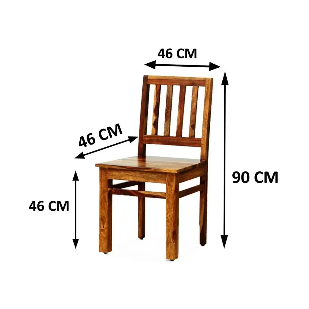 SOLIDWOOD SET OF 2 CHAIRS - Ferrowoods