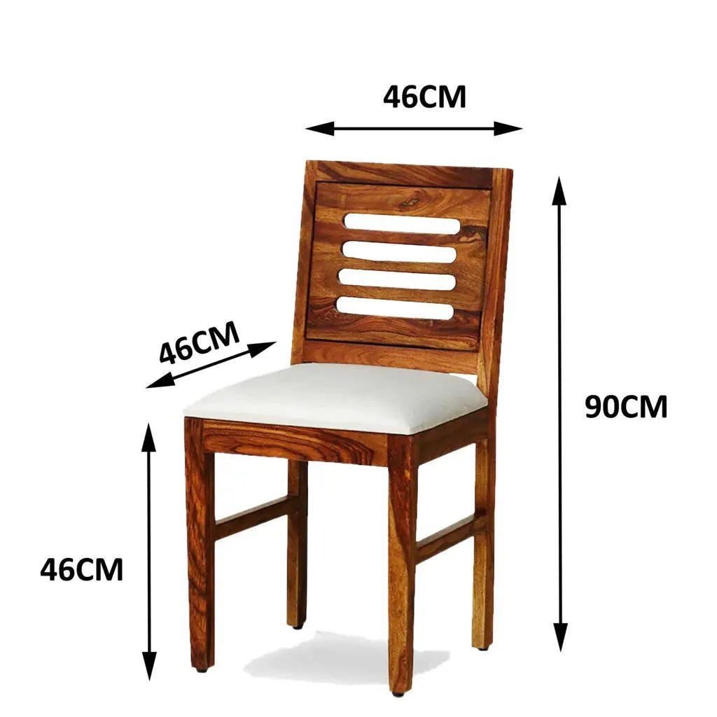 SOLIDWOOD SET OF 2 CHAIRS FSCH001 -
