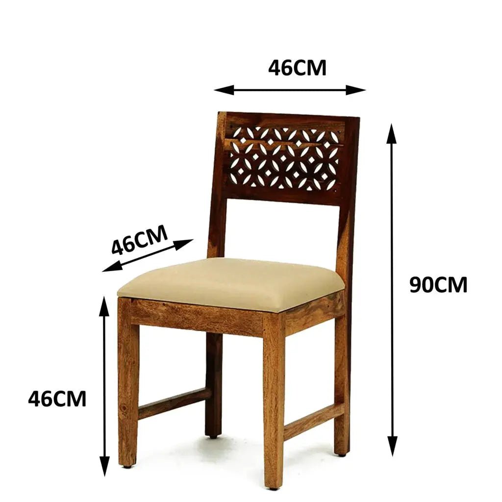 SOLIDWOOD SET OF 2 CHAIRS FSCH002 -