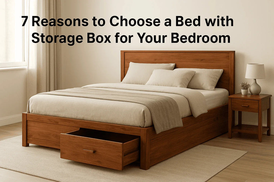 7 Reasons to Choose a Bed with Storage Box for Your Bedroom - Ferrowoods