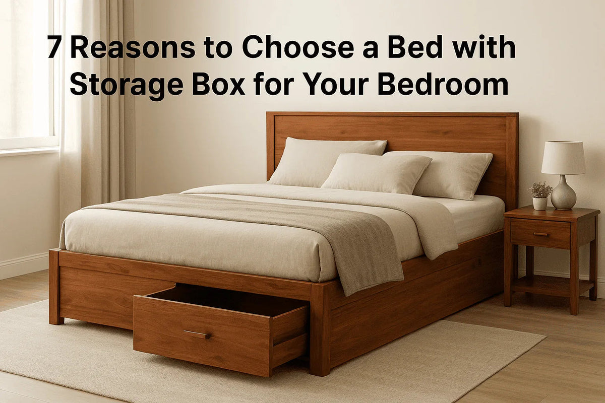 7 Reasons to Choose a Bed with Storage Box for Your Bedroom – Ferrowoods