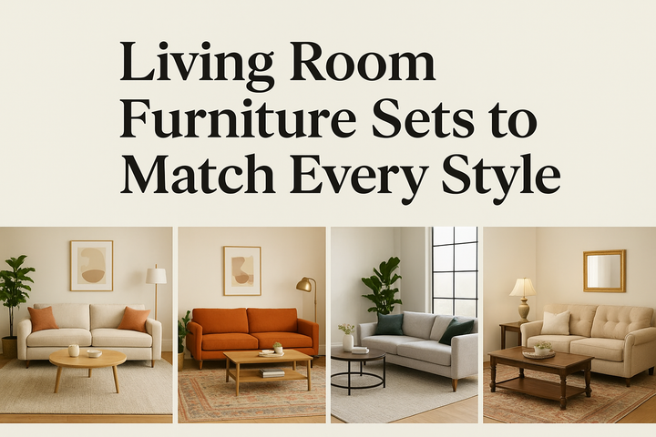 Living Room Furniture Sets to Match Every Style – Ferrowoods