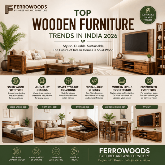 Modern solid wood furniture design by Ferrowoods