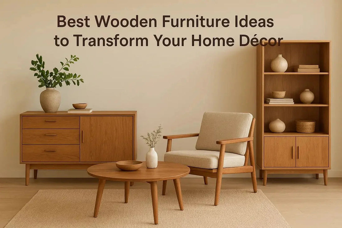 Best Wooden Furniture Ideas to Transform Your Home Décor - Ferrowoods