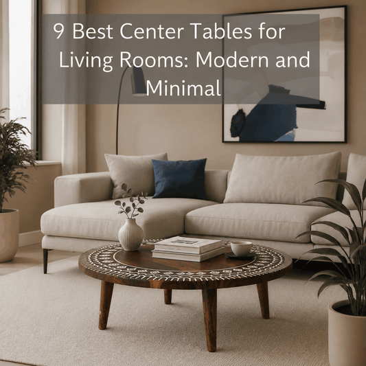 wooden center table 