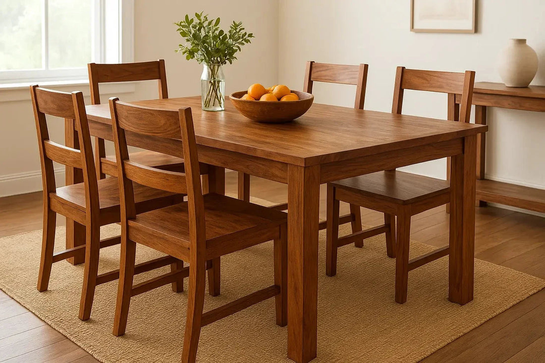 How to Choose the Perfect Dining Table with 4 Seater for Your Home? - Ferrowoods