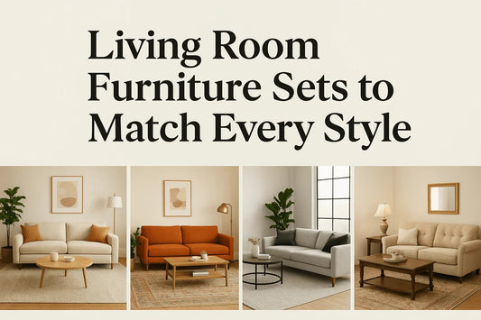 Living Room Furniture Sets to Match Every Style – Ferrowoods - Ferrowoods