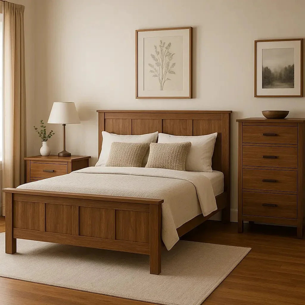 Wooden Bed vs Upholstered Bed: Which One’s Better? - Ferrowoods