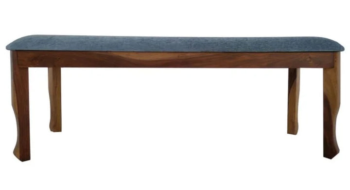 AMUY SOLID WOOD BENCH IN WALNUT FINISH