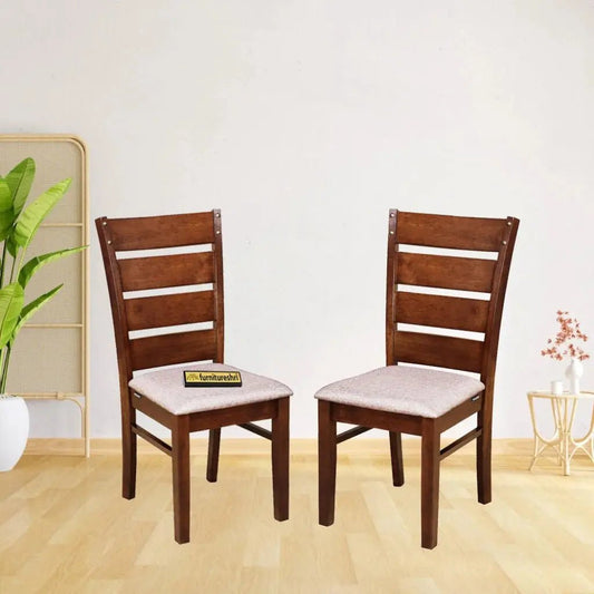2-Pack Solid Wood Dining Chairs -
