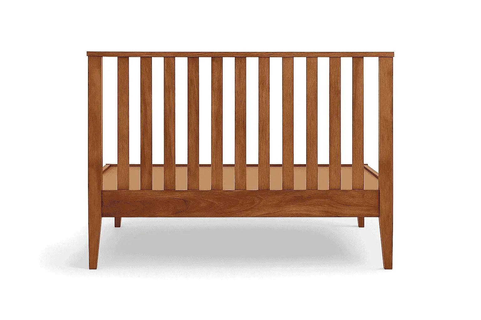 Vista solid wood King size walnut finish bed My Store