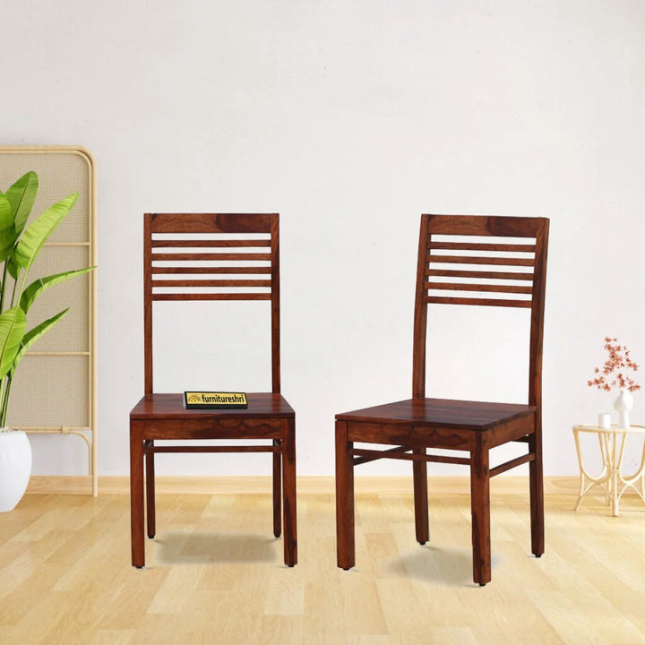 SOLIDWOOD SET OF 2 CHAIRS