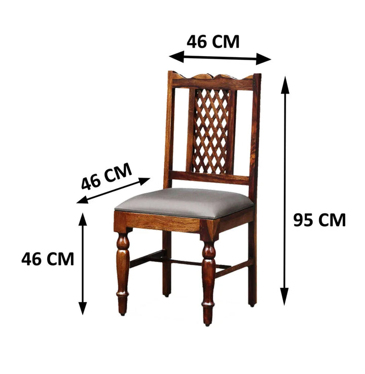 SOLIDWOOD SET OF 2 CHAIRS