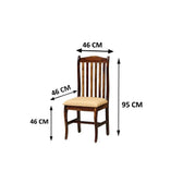 SOLIDWOOD SET OF 2 CHAIRS My Store