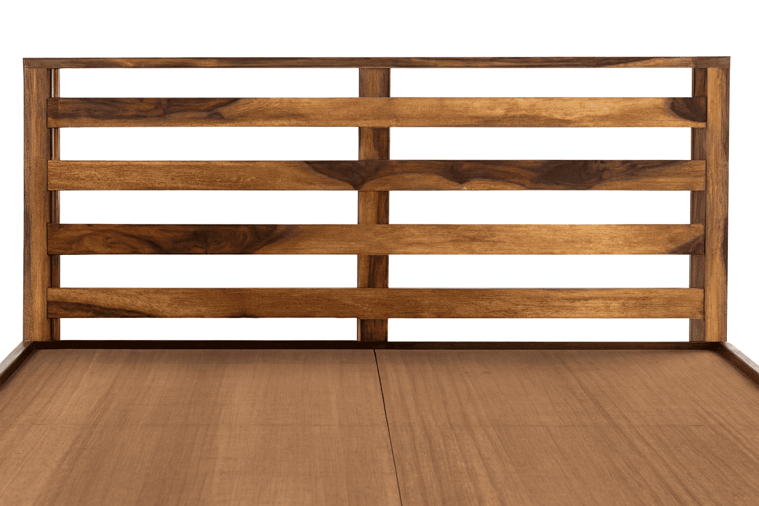 Kas solid wood King size walnut finish bed My Store