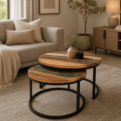 PREMIUM RECLAIME WOOD COFFEE TABLE