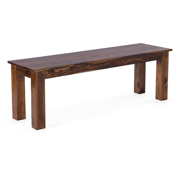 MOJO SOLID WOOD BENCH IN WALNUT FINISH