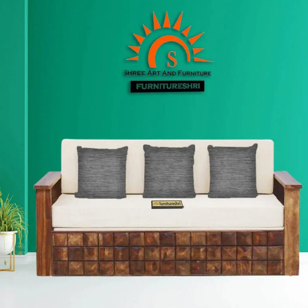 DIAMOND SOLID WOOD SOFA CUM BEDSOFA CUM BEDFerrowoods