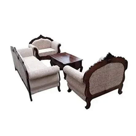 FURNITURESHRI SOFA SET 3+1+1+TABLE - Ferrowoods