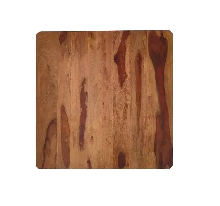 GEM SQUARE SOLID WOOD DINING TABLE IN WALNUT FINISH - Ferrowoods