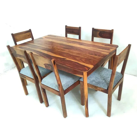 GRABO 6 SEATER DINING TABLE AND CHAIRS - Ferrowoods
