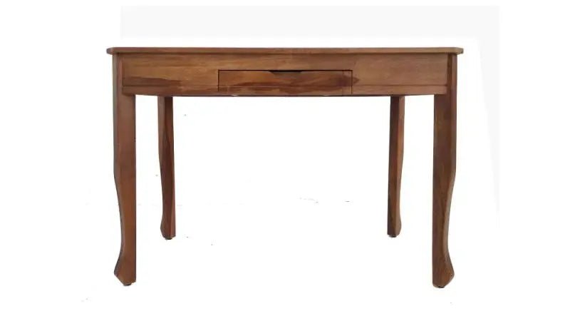 HERY SOLID WOOD STUDY TABLE IN WALNUT FINISHFerrowoods