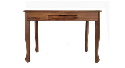 HERY SOLID WOOD STUDY TABLE IN WALNUT FINISHFerrowoods