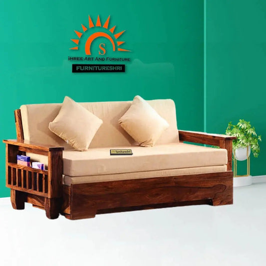 INA SOLID WOOD SOFA CUM BEDSOFA CUM BEDFerrowoods