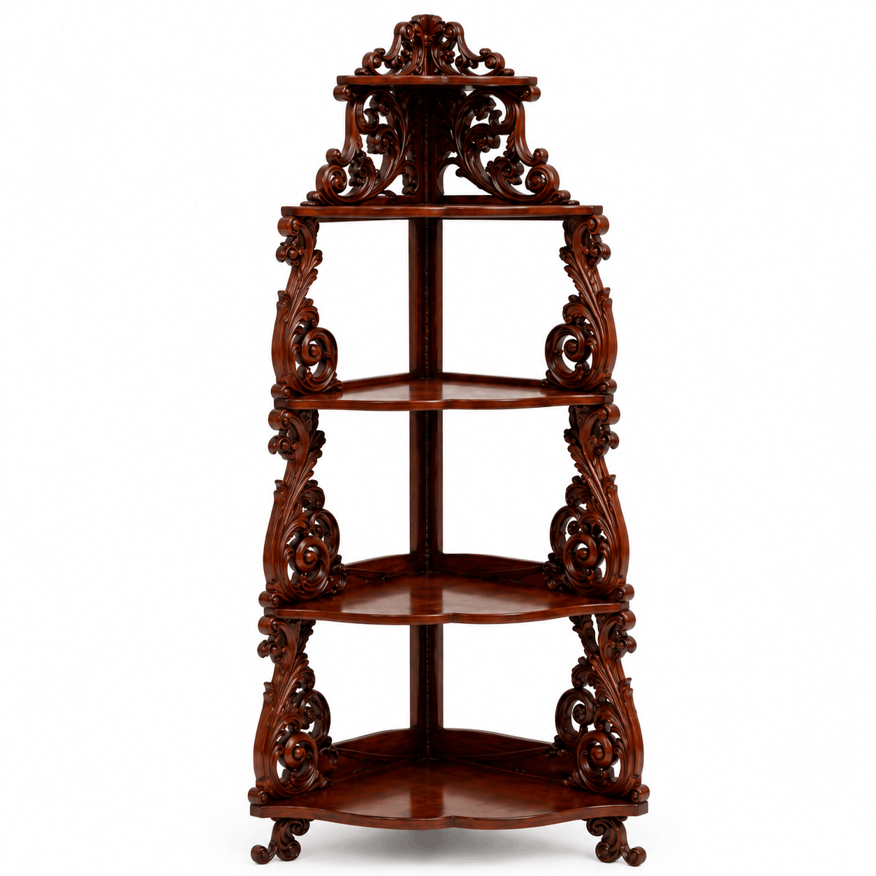 joki bookshelf in white background
