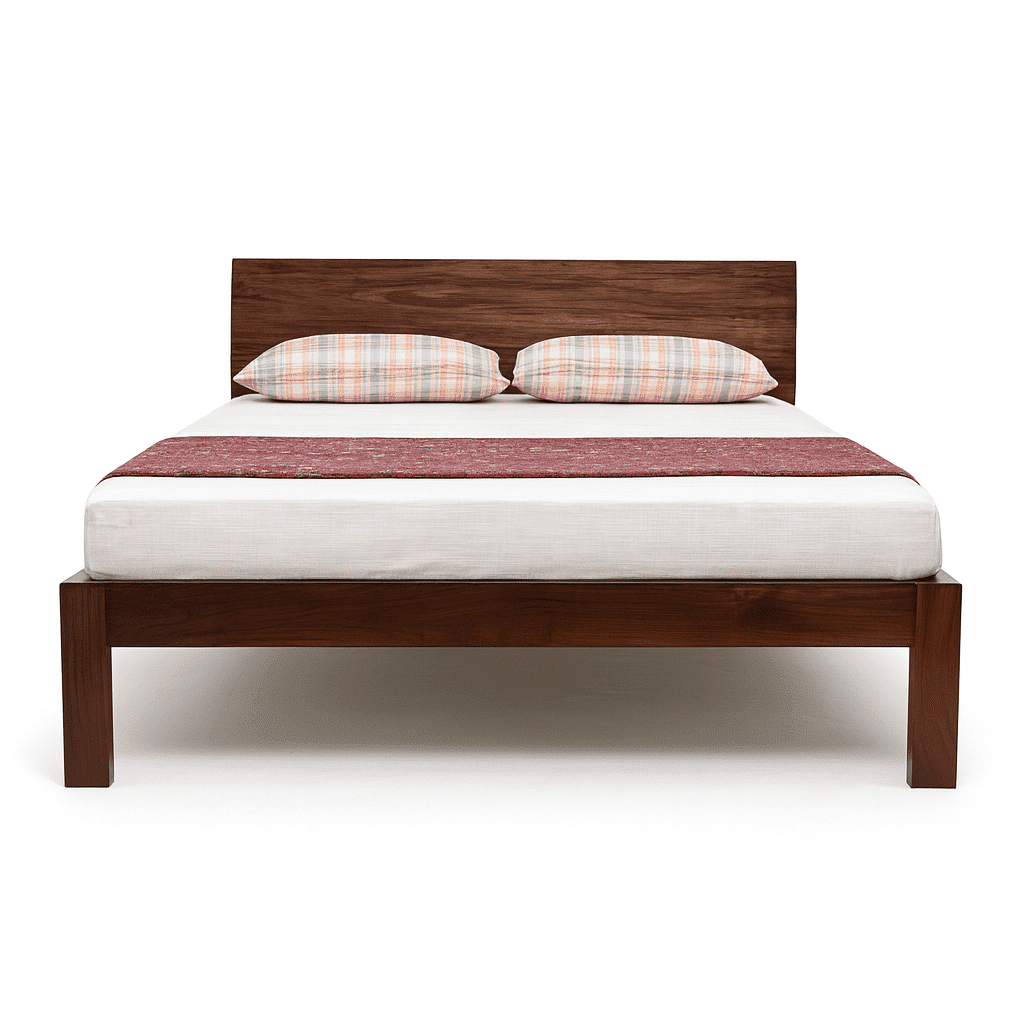 kumud solid wood king size bedFerrowoods