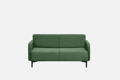 Modern Olive Green 2-Seat Fabric sofa -