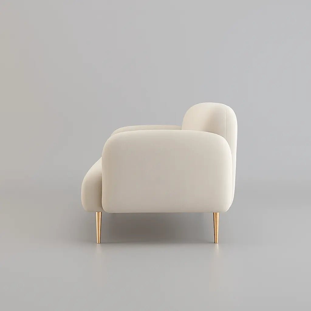 Premium Bouclé Upholstery Sofa – Modern Designer Couch for Living Room, Lounge & Office -