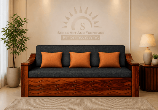 woden sofa cum bed