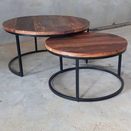 SET OF 2 SFSO011CENTER TABLEFerrowoods