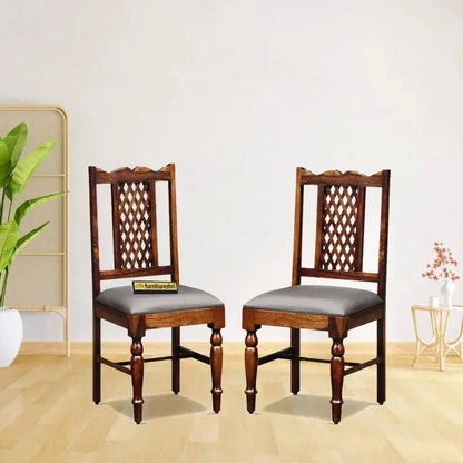SOLIDWOOD SET OF 2 CHAIRS - Ferrowoods