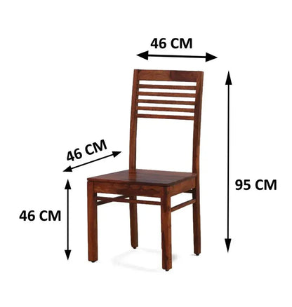 SOLIDWOOD SET OF 2 CHAIRS - Ferrowoods