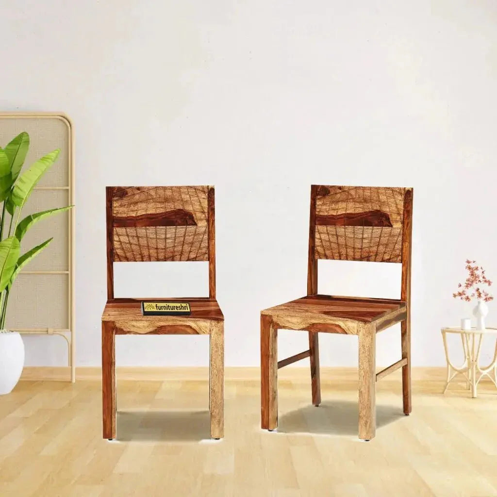 SOLIDWOOD SET OF 2 CHAIRS - Ferrowoods